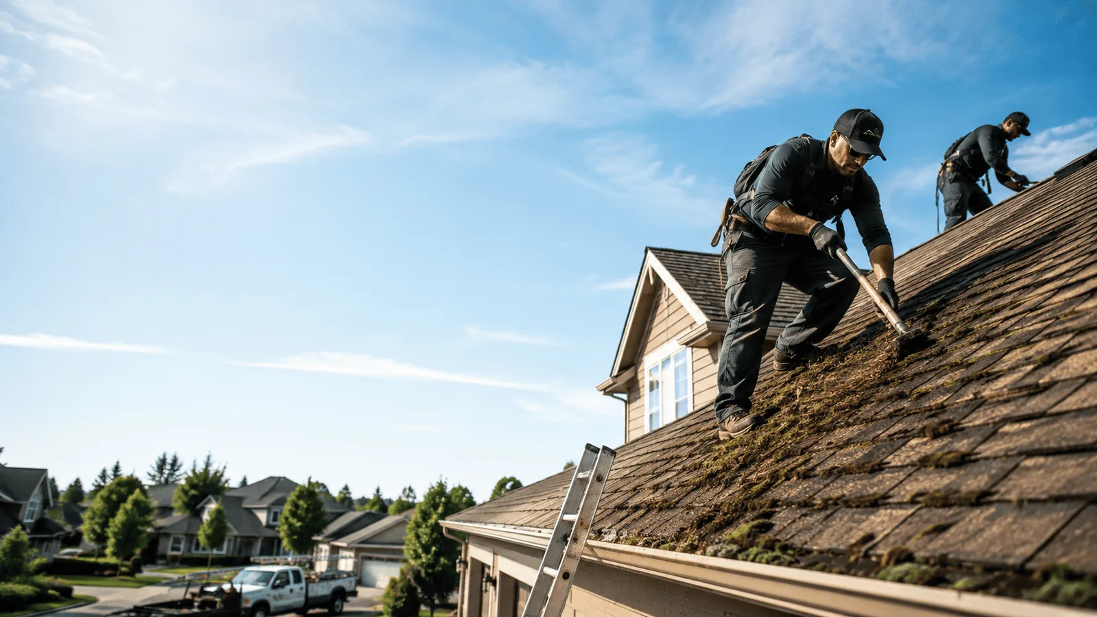 Roof Moss Removal in Rockvale, TN near me